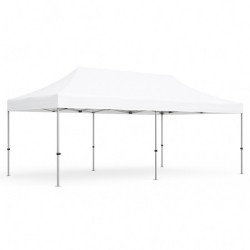 Foldable Tent with Hexagonal Frame 3x6m White