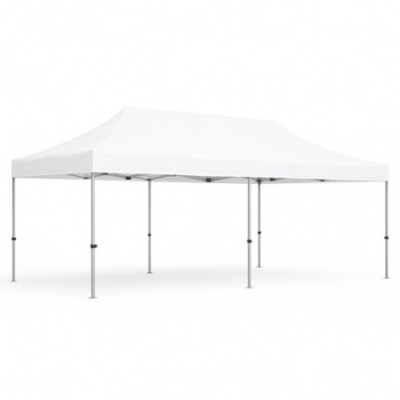 Foldable Tent with Hexagonal Frame 3x6m White