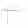 Foldable Tent with Hexagonal Frame 3x4.5m White