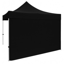 Side wall for Gazebo Black