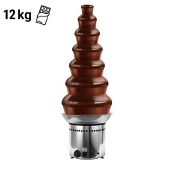 Chocolate fountain - 7 tiers - Height: 1000mm