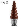 Chocolate fountain - 7 tiers - Height: 1000mm