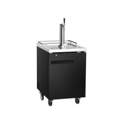 Beer cooler with tap - for 1x 20 litre keg