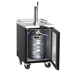 Beer cooler with tap - for 1x 50 litre keg
