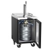 Beer cooler with tap - for 1x 20 litre keg