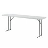 Folding Rectangular Conference Table 1.80x0.45m