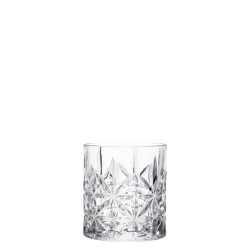 Low Carved Glass 34cl