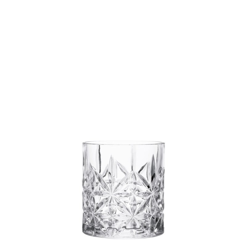 Low Carved Glass 34cl