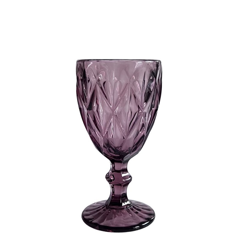 Carved Glass purple 29cl
