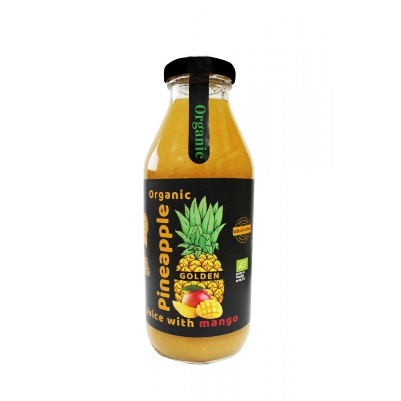 Pineapple & Mango Juice - organic 350ml (pack of 4)