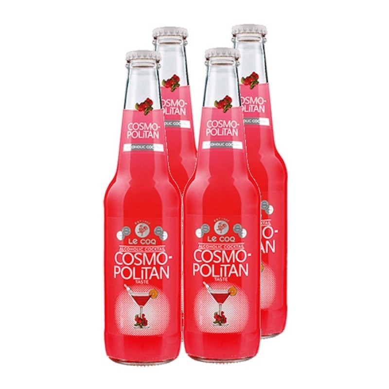 LE COQ Cocktail Cosmopolitan 4.7%VOL 330ml (pack of 4)