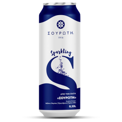 Souroti Carbonated Natural Mineral Water 330ml (pack of 6)