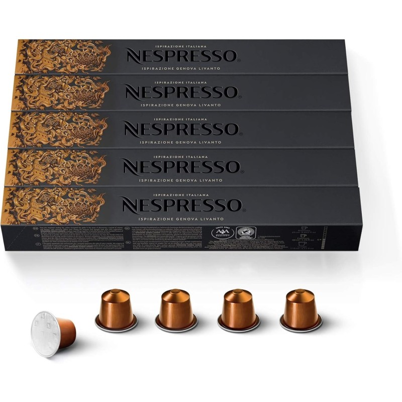 Livanto Nespresso Coffee Capsules 50 pieces