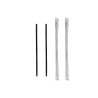 Plastic Straws Black