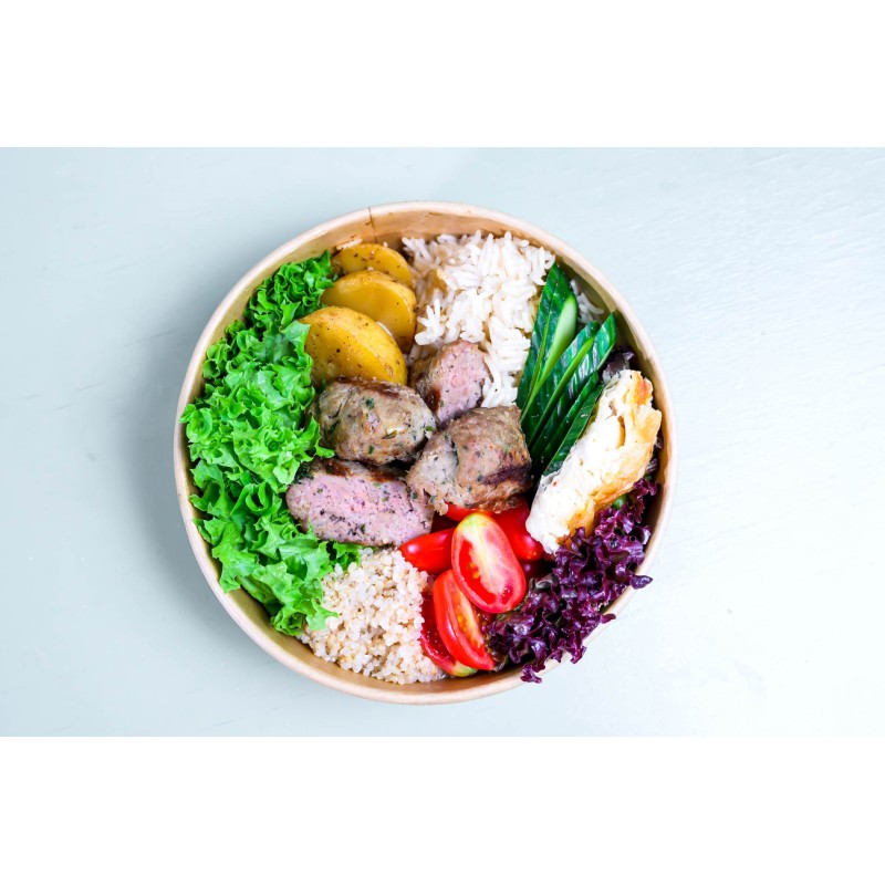 BEEF BURGERS Lunch Box