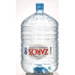 Zaros Bottled Natural Mineral Water, 20-Liter Bottle for Water Coolers