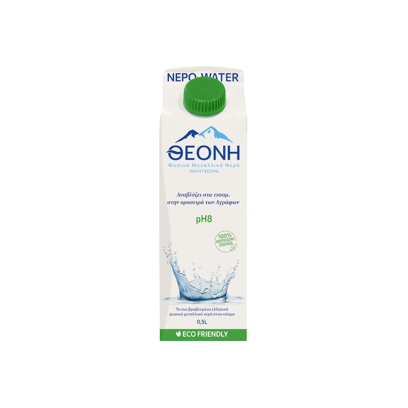 Natural Mineral Water in a 500ml Paper Carton (pack of 12)