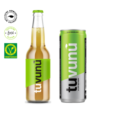 Tuvunu Ice Tea Honey & Lemon 330ml (pack of 4)