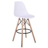 ART Wood - Bar Stool PP White