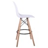 ART Wood - Bar Stool PP White