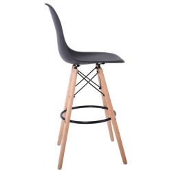 ART Wood - Bar Stool PP Black